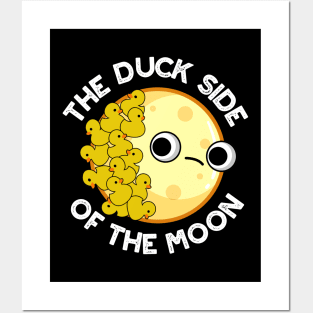 The Duck Side Of The Moon Funny Astronomy Pun Posters and Art